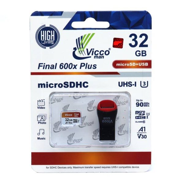 ViccoMan-Final-600x-Plus-32GB-A1-V30-U3-C10-90MBs-Memory-Card-With-Card-Reader-2