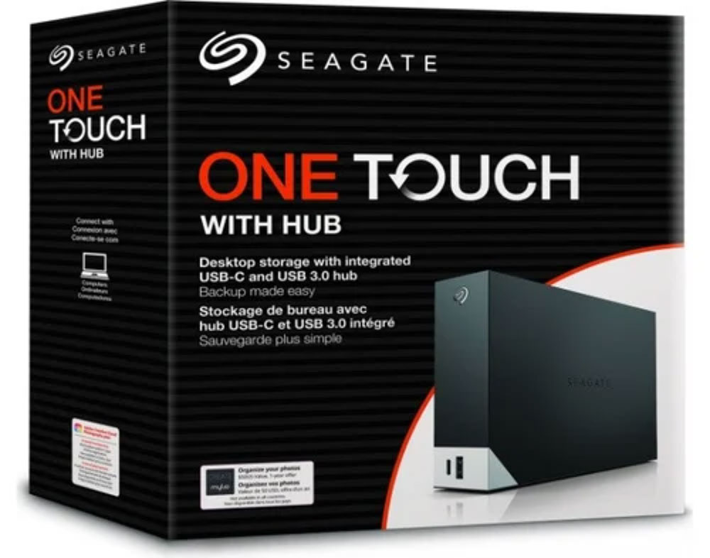 هارد اکسترنال Seagate One Touch Hub جعبه