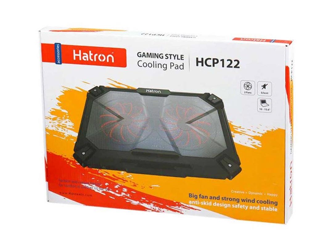 کول پد لپ تاپ هترون Hatron HCP122 جعبه